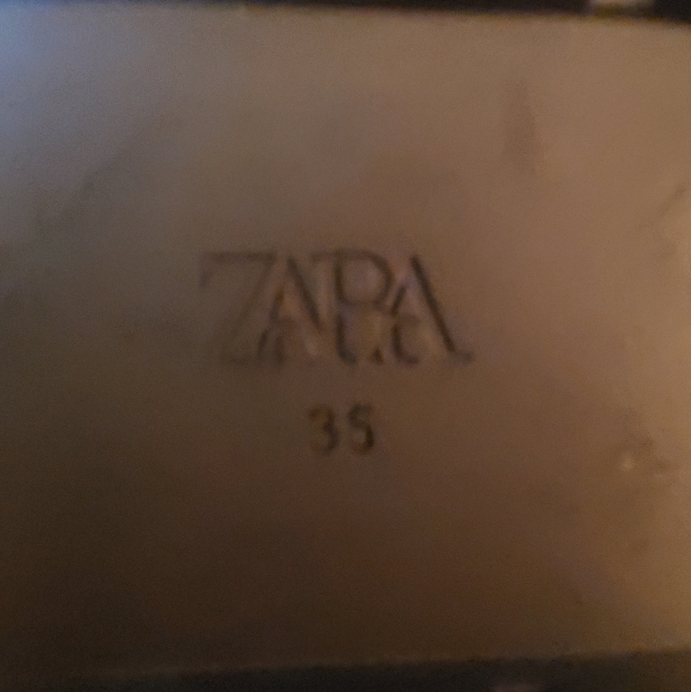 NWT Zara Stylish Cream Women's /BIG Kids Girl Boots - Picture 5 of 6